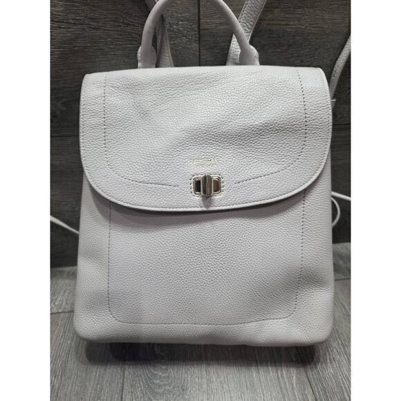 Kate Spade Medium Essential Backpack Leather Purse NWOT Gray B000444 main image 9